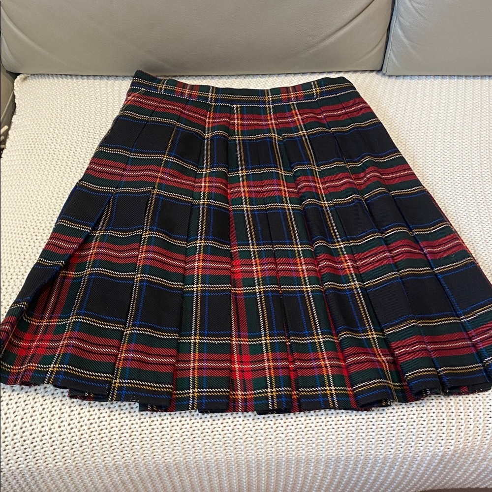 Tabi international Vimtage plaid skirt ladies size 4 - Picture 6 of 7